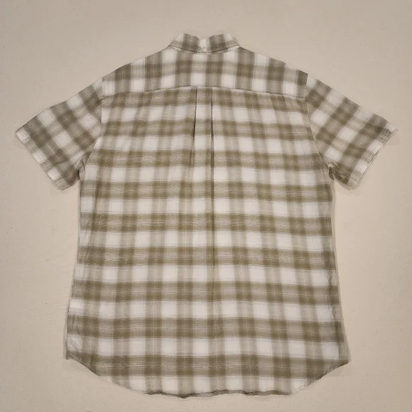 Billy Reid Short Sleeve Button Down M - Picture 5 of 5